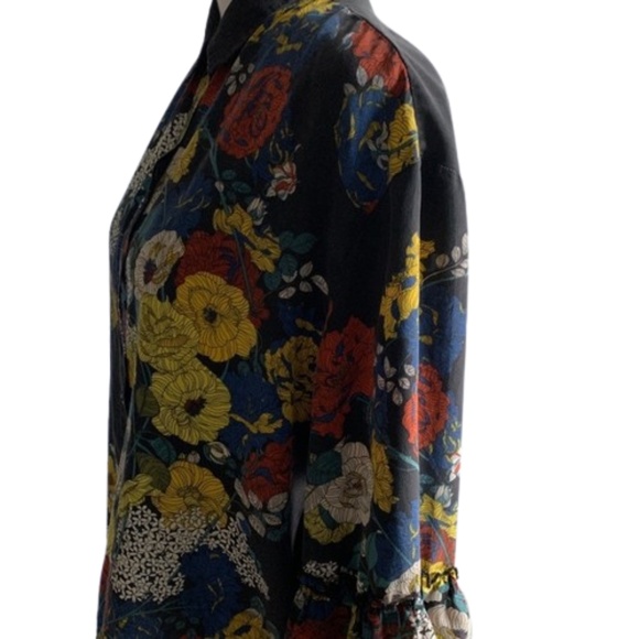 Sandro Silk Floral Blouse - Picture 3 of 11